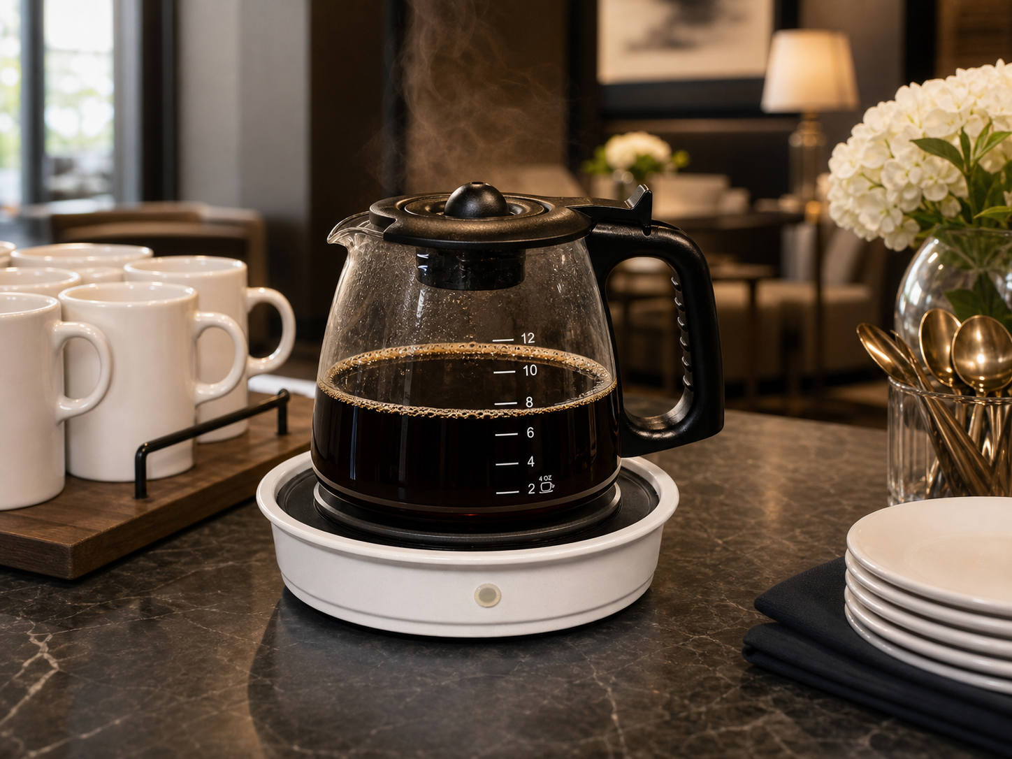 Hospitality beverage service for quote planning
