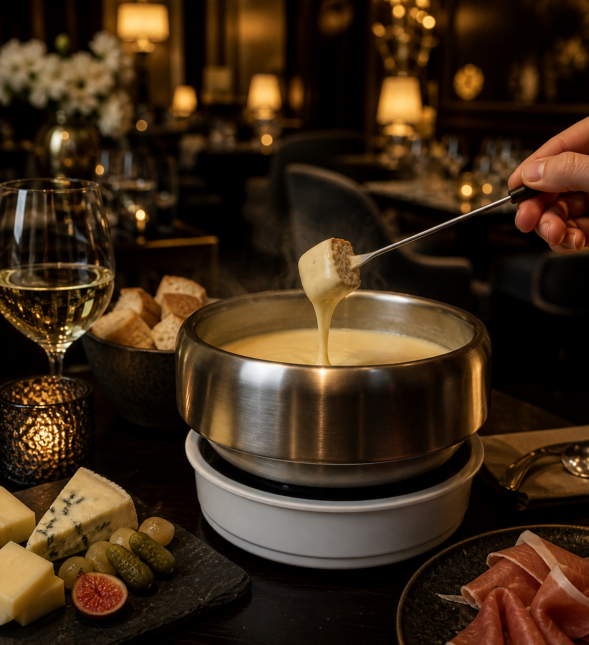Cheese fondue