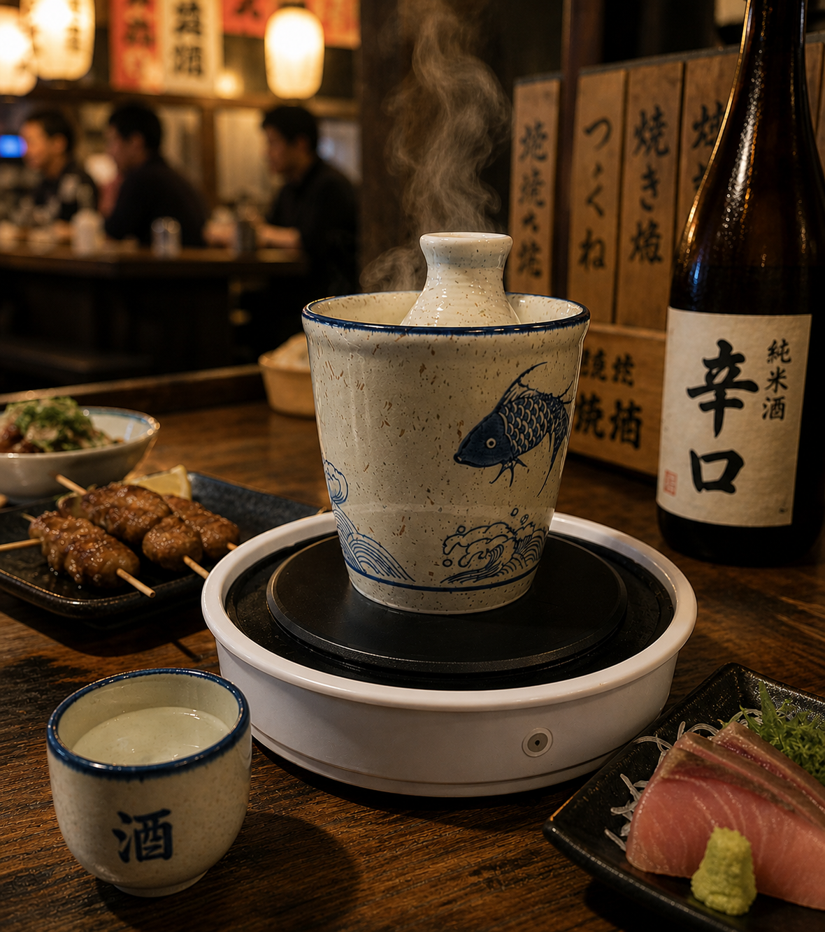 Tea and sake service